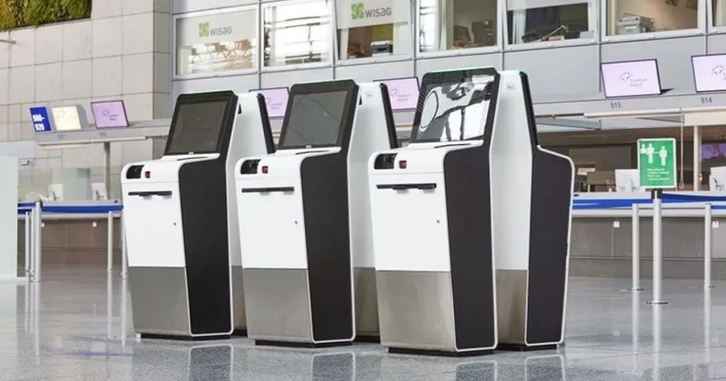 Các bước làm thủ tục check-in tại kiosk