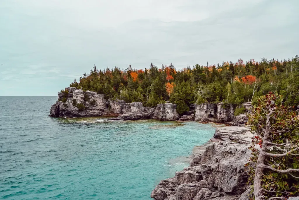 Công viên Quốc gia Bán đảo Bruce - Cung đường leo núi mùa thu Canada