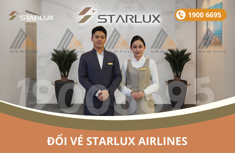 Đổi ngày vé máy bay STARLUX Airlines đi San Jose Mỹ