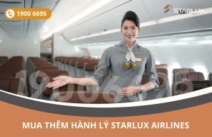 Mua thêm hành lý STARLUX Airlines đi Texas Mỹ